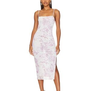 NWOT. Never worn Resa Kiele Mesh Midi Dress in Florence